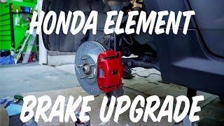 Honda Element TSX Brake Upgrade