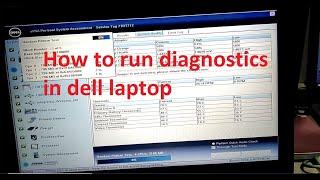 how to diagnose dell laptop hardware problems || how to run diagnostics dell laptop || dell 3442