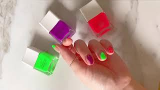 Nails.INC Nail The Neon nail polishes