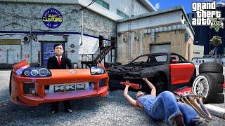 SÜLEYMAN BABASININ ESKİ ARABASINA HIZLI VE ÖFKELİ MODİFİYESİ YAPTIRIYOR! - GTA 5 ATEŞ'İN HAYATI