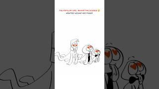 Popular Girls Be Like…  (Animation Meme) Anim: Mansurella #shorts