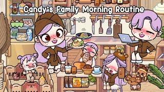 Candy’s Family Morning Routine at Aesthetic House  Avatar World | Pazu