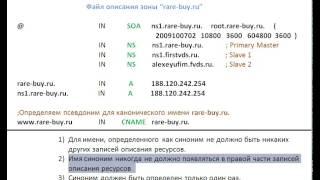 DNS-сервер с нуля. Урок 19. Формат записей типа CNAME