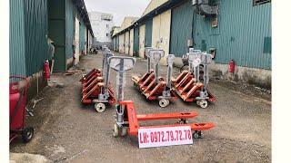 [BÁO GIÁ] Xe nâng tay 2 tấn 3 tấn 5 tấn chính hãng | 0972.7972.78