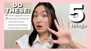 5 Things TO DO Before You AUDITION!  Kpop Audition Tips and Advice You Need