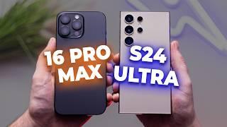 iPhone 16 Pro Max vs Galaxy S24 Ultra: The Two Big Hitters!