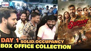 Singham Again Day 1 BOX OFFICE COLLECTION & OCCUPANCY | Breaking All Records | Ajay D, Salman K