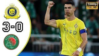 Cristiano Ronaldo Goal - Al-Ettifaq vs Al-Nassr 0-3 Extended Highlights & Goals 2024