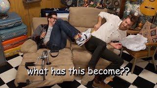 rhett and link behaving like children for 6 minutes straight