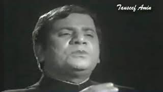 Masood rana sings Live  Tumhi ho mehboob mere main,  Youtube Pakistan