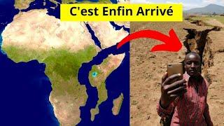 C'est enfin arrivé !! L' Afrique se divise en deux continents