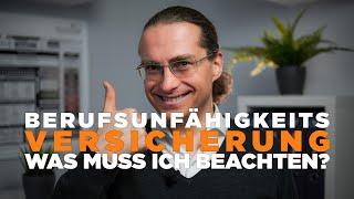 Der richtige Umgang mit Gesundheitsfragen am Beispiel der Berufsunfähigkeitsversicherung Teil 1 / 2