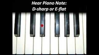 Hear Piano Black Keys - All 36 Notes