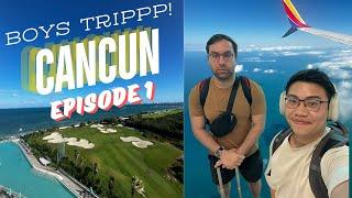 CANCUN VLOG  | first time at an ALL-INCLUSIVE RESORT feat. saucegoblin (VLOG)