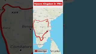 Mysore Kingdom 1784 #mysore #karnataka
