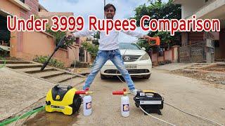 under 4000 rupees car washer comparison coster and Asian Truecare Pressure Washer machine #nittorai