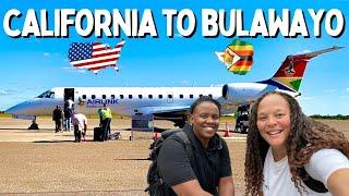 California, USA to Bulawayo, Zimbabwe : Our Vlog Part 1.