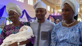 WASIU AYINDE’S SAXOPHONIST OLAWALE ADEKOYA AND WIFE HOLD NAMING CEREMONY OF THEIR SON AT ABEOKUTA