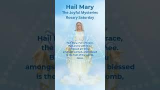 Hail Mary - Rosary Prayer - Rosary Saturday - Joyful Mysteries - Ave Maria Piano #hailmary #rosary