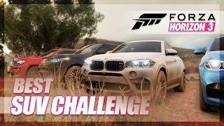 Forza Horizon 3 - Best SUV Challenge (Map Expedition)