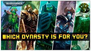 1 Hour of Necron Propaganda - Dissecting the Necron Dynasties