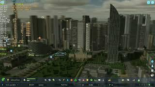 Cities Skylines 2 | Benchmark Test | CPU/GPU Performance | Core i-13900KS OC + Radeon RX 7900 XTX OC