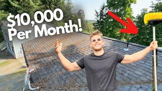 How to start a roof and gutter cleaning business from scratch