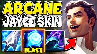 THIS ARCANE JAYCE SKIN IS 100% PERFECT! (FULL LETHALITY ONE SHOTS)