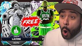 Free Galaxy Opal Zach Lavine! New Free Players and Free Dark Matter Grind Continues! NBA 2K25 MyTeam