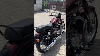 Walk around new bullet 350 maroon colour