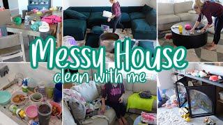 MESSY HOUSE CLEANING MOTIVATION 2025 / EXTREME CLEAN WITH ME / WINTER CLEANING MOTIVATION