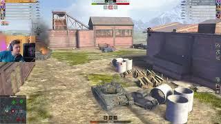 ТАЩЕРСКИЙ БОЙ НА БАТЧАТЕ ● СТАТИСТ ВЫВЕЗ 1vs5 ● WoT Blitz