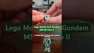 Attempting A PERFECT Lego MS-06 Zaku II (Mobile Suit Gundam) #lego #zaku #gundam