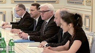 Ukraine: Talks to resume between President Viktor Yanukovych and foreign ministers