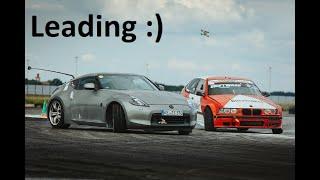 Nissan 370Z Leading on dry track :)