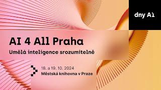 DNY AI 2024: AI 4 All Praha - Umělá inteligence srozumitelně I.