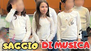 ANASTASIA FA IL SUO PRIMO SAGGIO DI MUSICA A SCUOLA con ISABELLA e ARIA #vanessaeanastasia