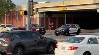 Houston Police responding in Meyerland