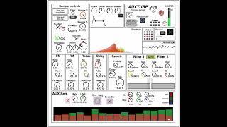 AUXTURE - (V1.2 includes AUX-Seq): Unique exploratory sampler and sequencer (Audiobulb Samples Demo)