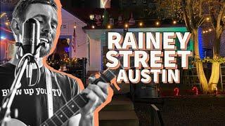 Rainey Street at Night (A walking tour of Austin, Texas)