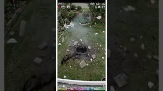 seconds before septic tank explodes in yard #accidentday