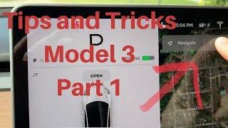 Tips and Tricks Tesla Model 3! Part 1