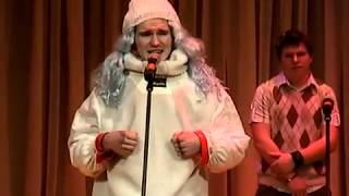 Los Angeles Actor Andrey VAsilyev in idiotic costume