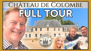 Grand TOUR of 17th-Century French CHATEAU de COLOMBE! @JourneytotheChateau