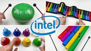 Intel commercial jingle on cool different instruments!