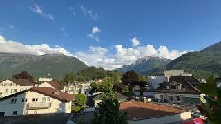Most Beautiful Places - Jungfrau Region Time lapse - view from Interlaken, Switzerland