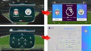 PES 2017 EPL 2024 ScoreBoard