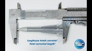 How to Fix Eduard's Brassin AIM-54A Phoenix length - www.modelingtime.com