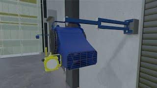 HVTC: The Ultimate Loading Dock Fan | Truck Trailer Air Movement