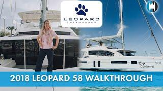 Walkthrough of a Robertson & Caine Leopard 58 Catamaran for Sale "THE SUZANNA"